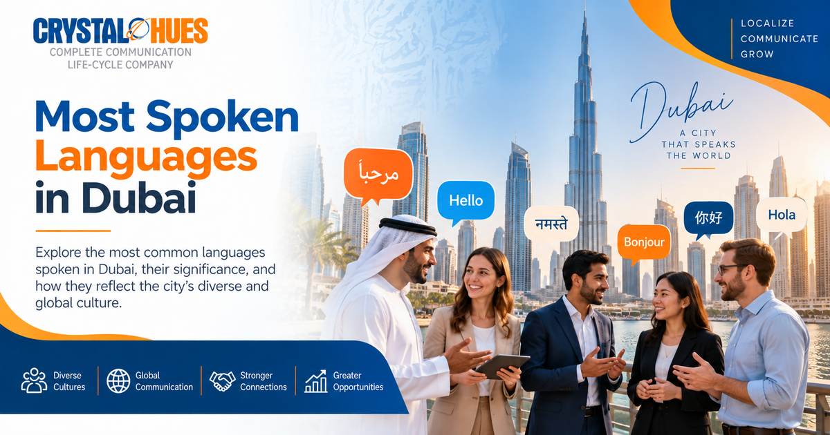 Most Spoken Languages in Dubai