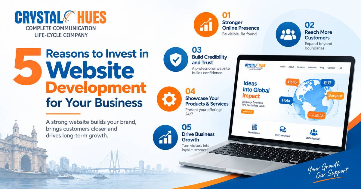 5 Reasons to Invest in Website Development for Your Business