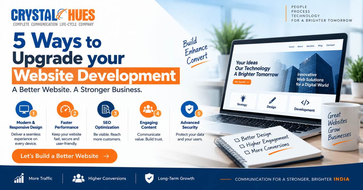 5 Ways to Upgrade your Website Development