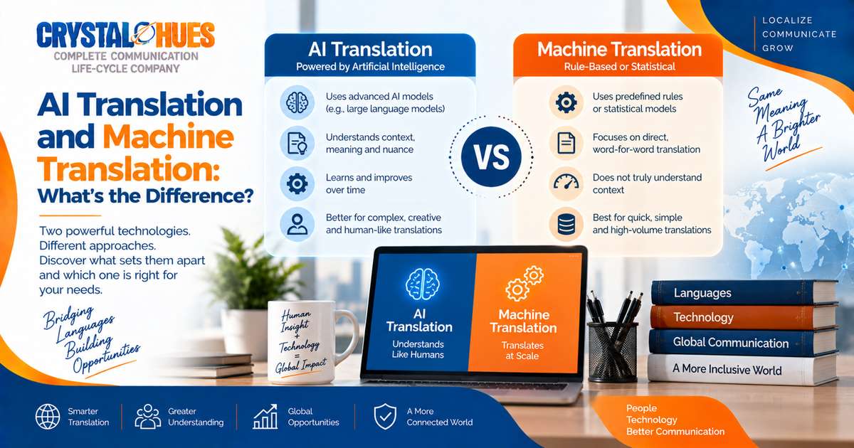 AI Translation and Machine Translation: What’s the Difference?