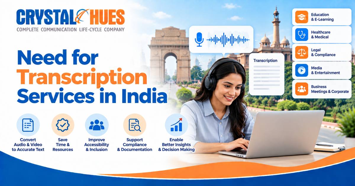 Need for Transcription Services in India