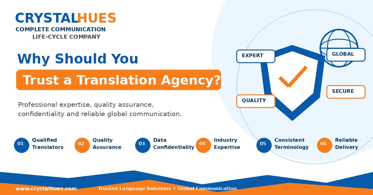 Why should you trust a translation agency?
