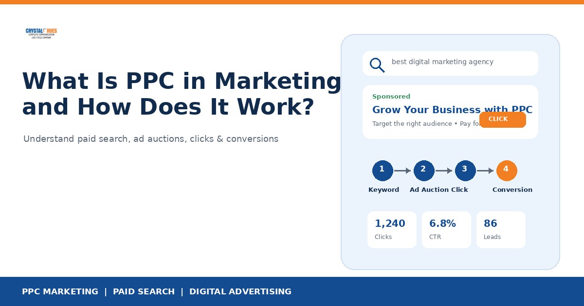 What is PPC in marketing, and how does it work?