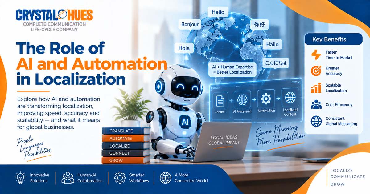 The Role of AI and Automation in Localization