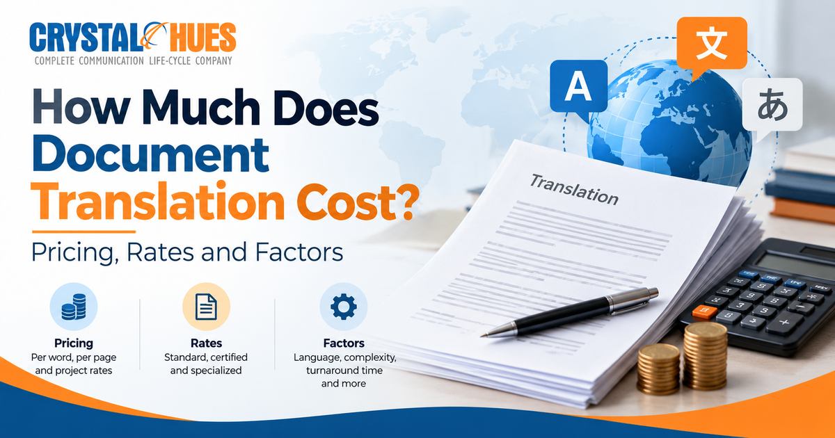 How Much Does Document Translation Cost? Pricing, Rates and Factors