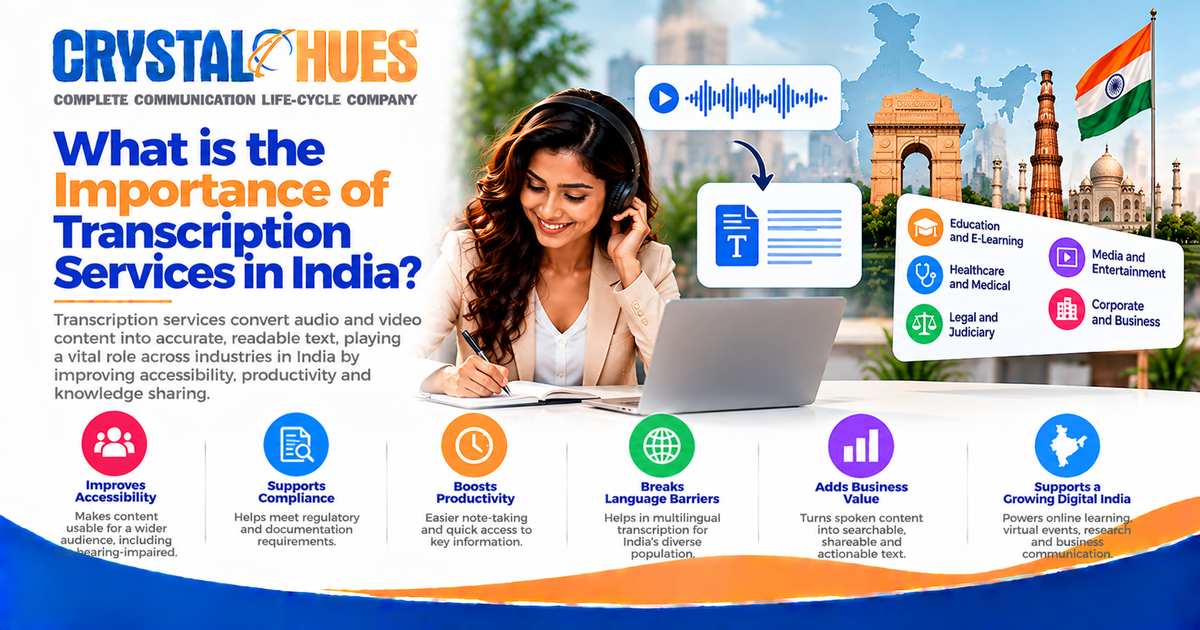 What is the Importance of Transcription Services in India