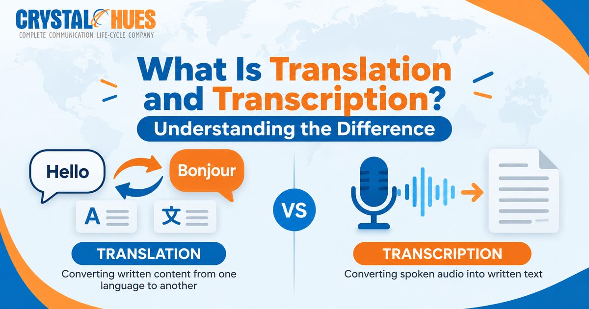 What Is Translation and Transcription? Understanding the Difference