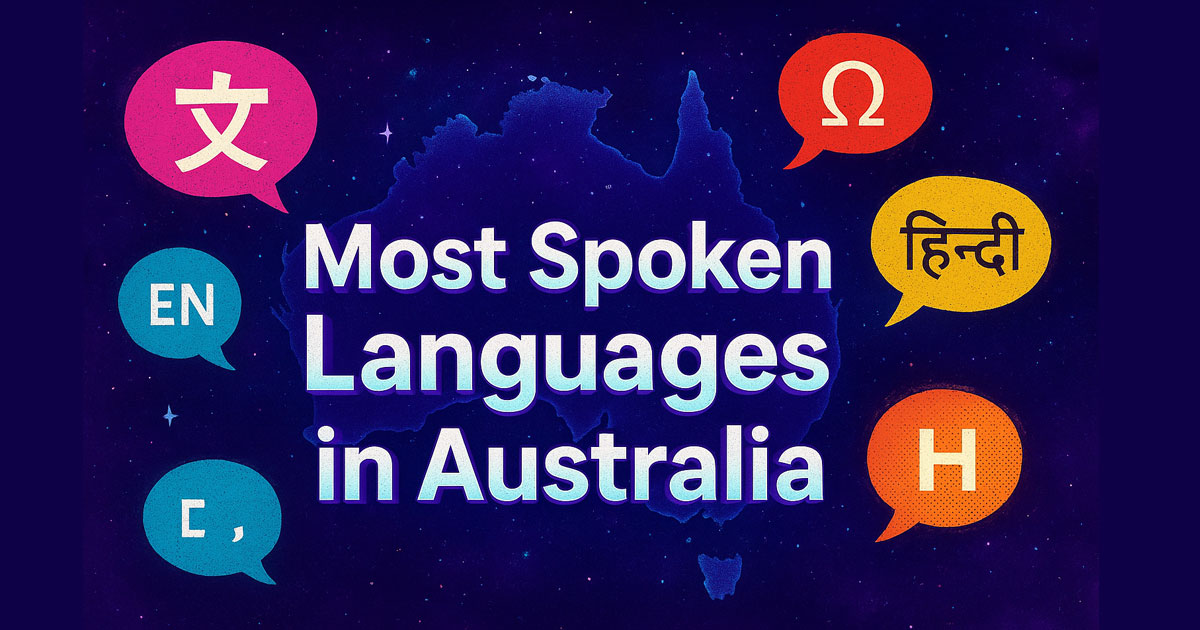 Most Spoken Languages in Australia