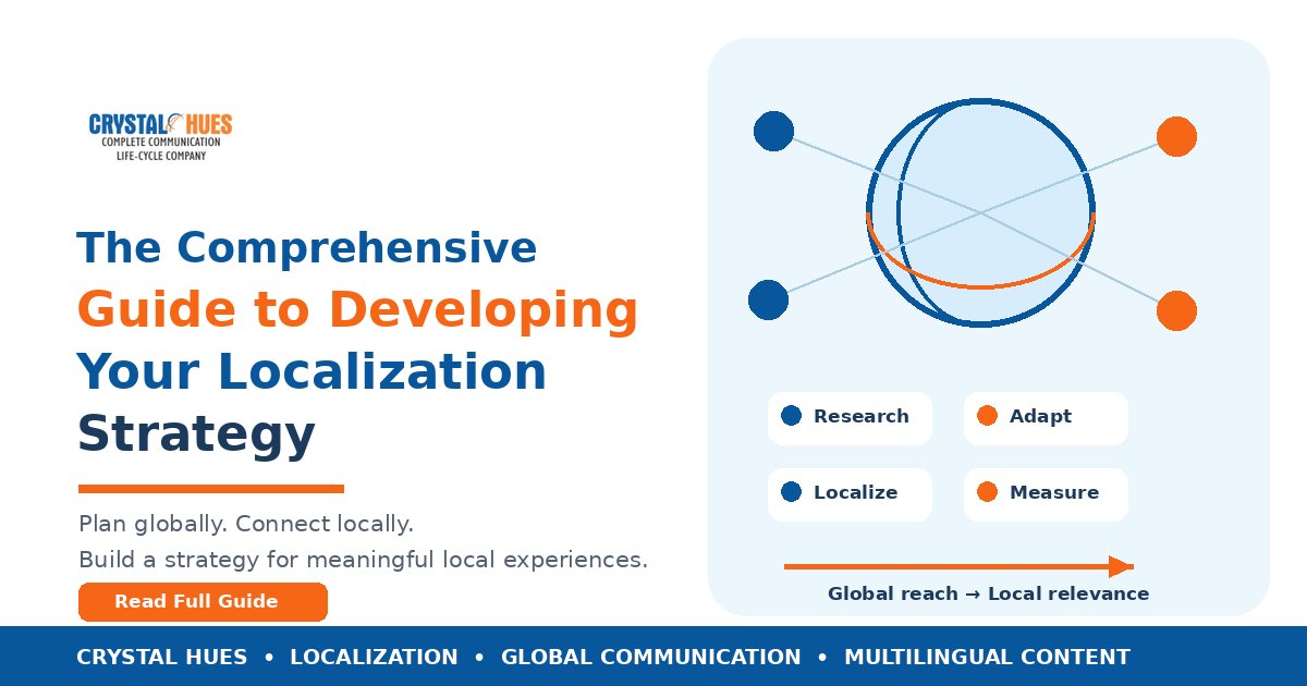 The Comprehensive Guide to Developing Your Localization Strategy