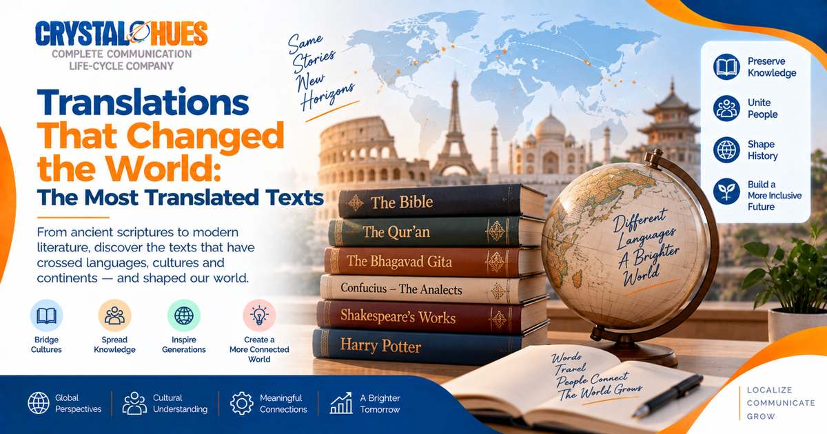 Translations That Changed the World: The 9 Most Translated Texts