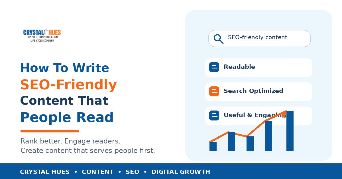 How To Write SEO-Friendly Content That People Read?