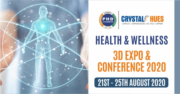 Crystal Hues Onboarded With PHD Chambers As Media Partner For International (3D Virtual) Health & Wellness Expo & Conferences