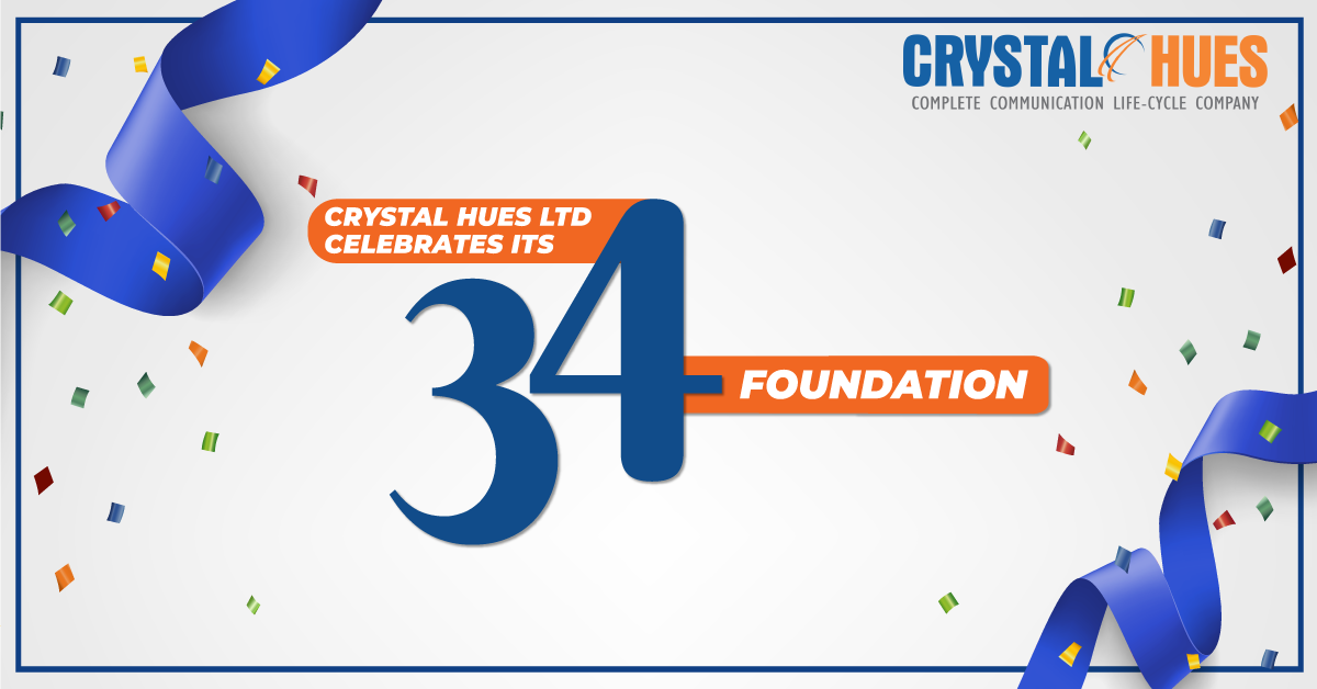 Crystal Hues Celebrates 34th Foundation Day with Zeal